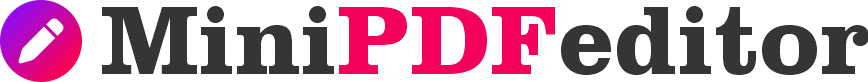 MiniPdfEditor